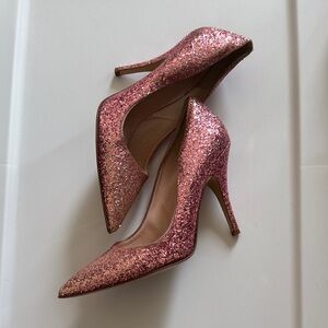 KATE SPADE GLITTERY PINK PUMPS 💕